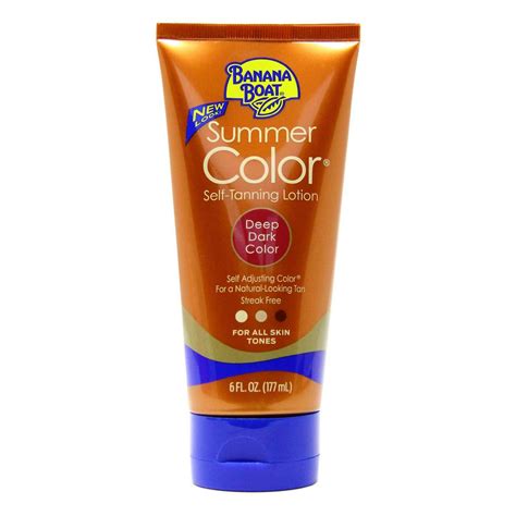 banana boat dark tanning lotion.